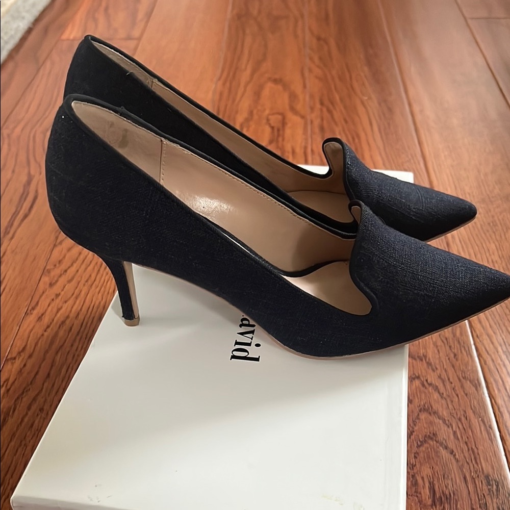 Charles David Amari Blue Pointed-Toe Heels - Picture 8 of 10